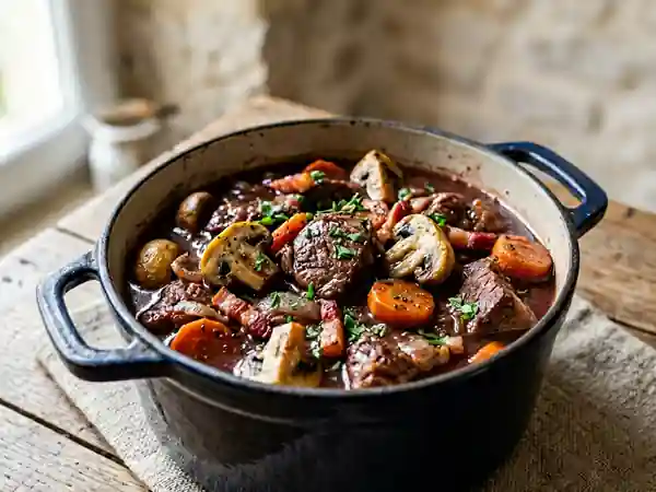 Veau Bourguignon Fondant et Crémeux - Photo de présentation