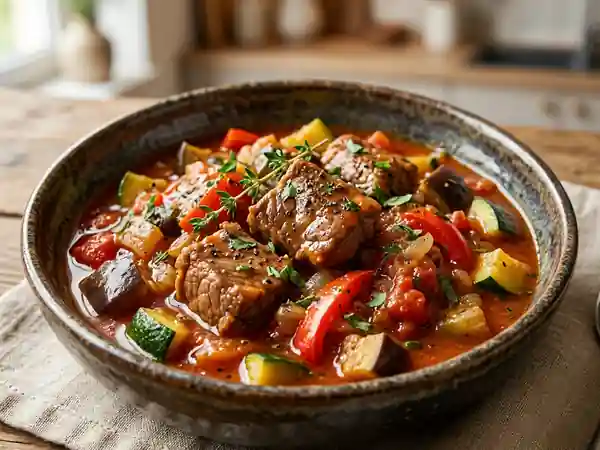 Veau fondant aux légumes du soleil - Photo de présentation