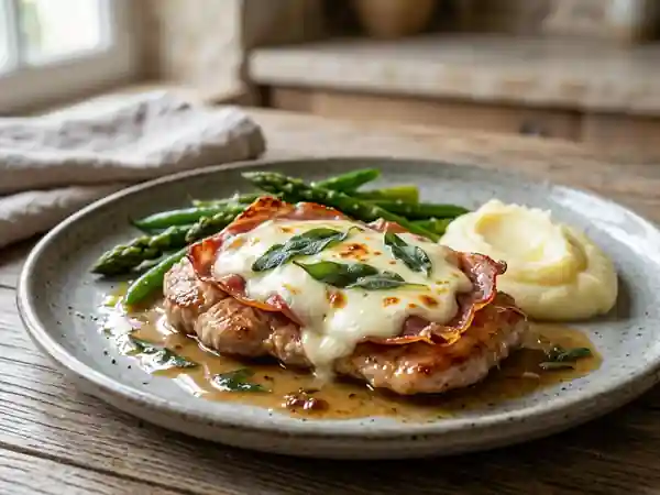 Veau Saltimbocca Fondant au Parme - Photo de présentation