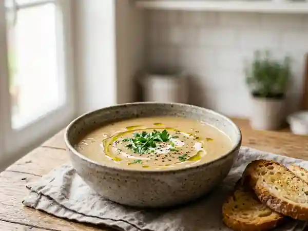 Velouté champêtre aux légumes de saison - Photo de présentation