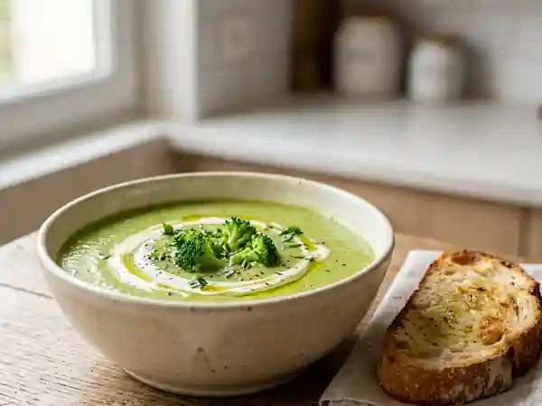 Velouté de brocolis onctueux et gourmand - Photo de présentation