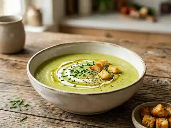 Velouté de courgette onctueux et facile - Photo de présentation