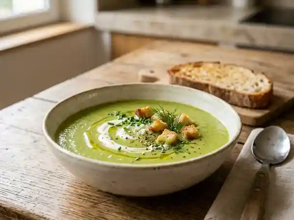 Velouté de courgette onctueux et facile - Photo de présentation