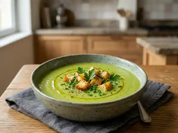 Velouté de courgettes onctueux et facile - Photo de présentation