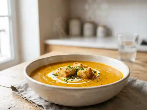 Velouté de potiron onctueux - Photo de présentation
