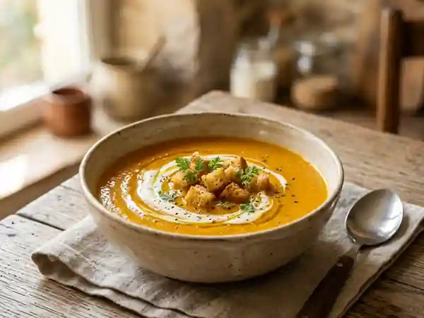 Velouté de potiron onctueux et réconfortant - Photo de présentation