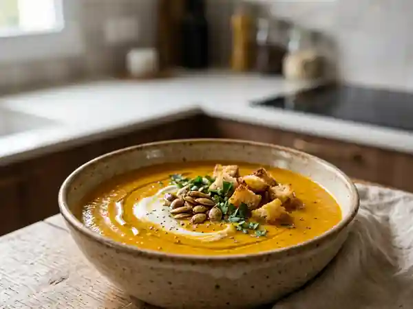 Velouté de potiron onctueux et réconfortant - Photo de présentation