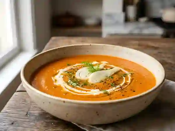 Velouté de tomates onctueux au fenouil anisé - Photo de présentation