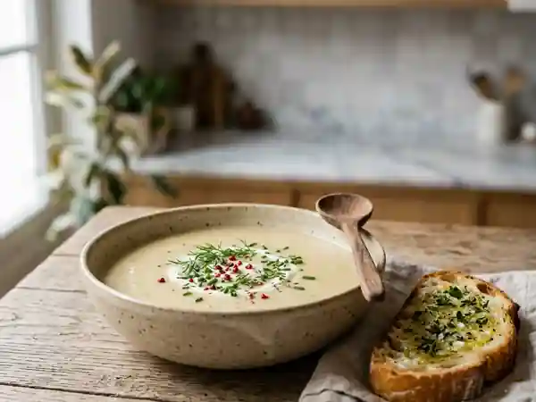 Velouté d'endives onctueux à la bière - Photo de présentation