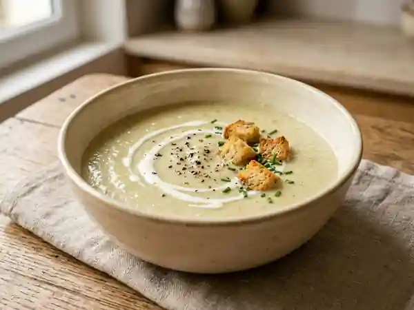 Velouté d'endives onctueux à la crème - Photo de présentation