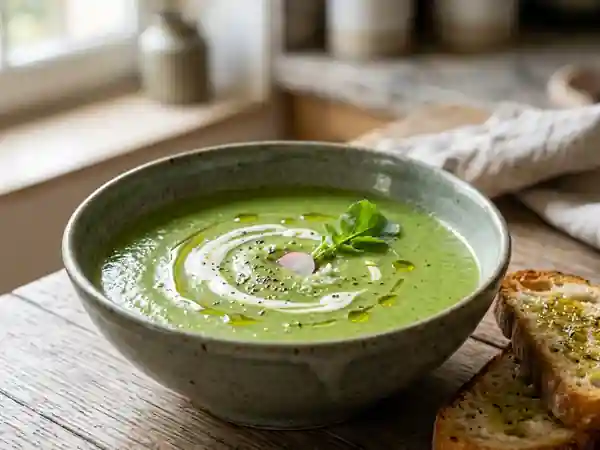 Velouté de fanes de radis ultra-onctueux - Photo de présentation