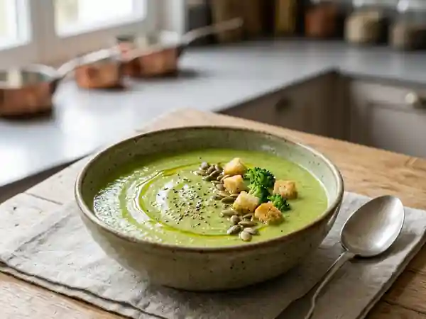 Velouté Soyeux Courgette et Brocoli - Photo de présentation