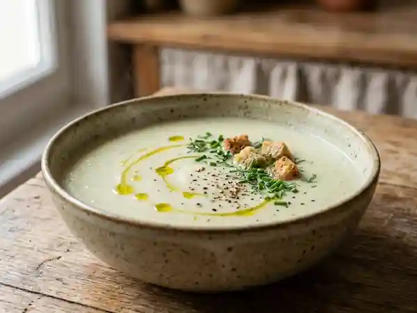 Velouté onctueux de radis noir - Photo de présentation