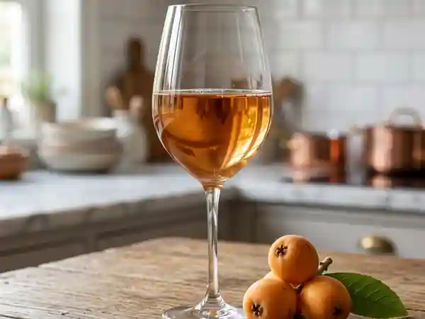 Vin de Nèfles Maison : Recette Facile et Authentique - Photo de présentation