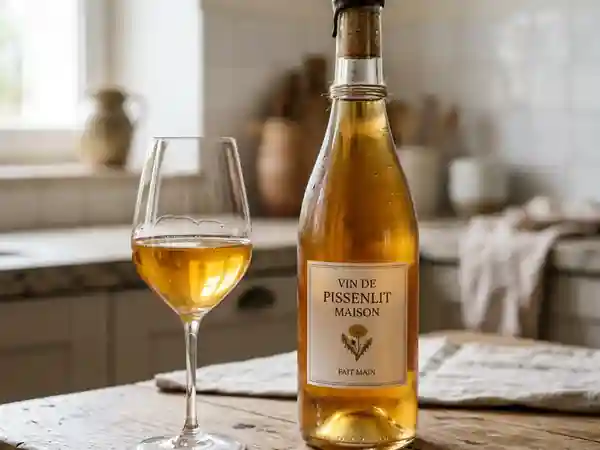 Vin de pissenlit maison : recette traditionnelle facile et naturelle - Photo de présentation