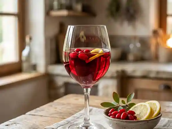 Vin d'épine sauvage et acidulé - Photo de présentation