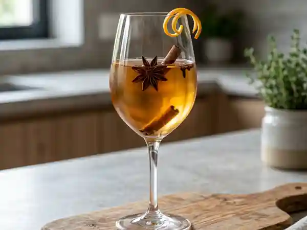 Vin d'Orange Blanc Maison : Recette Facile et Parfumée - Photo de présentation