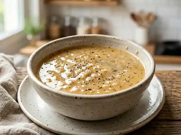 Vinaigrette autrichienne onctueuse aux échalotes - Photo de présentation