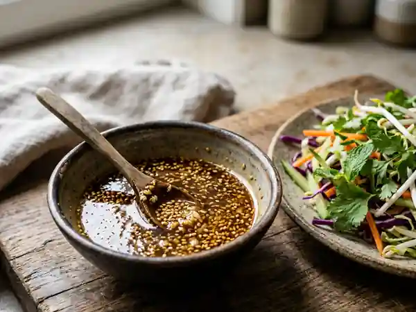 Vinaigrette Chinoise Maison : Sauce Parfaite pour Salades et Woks - Photo de présentation