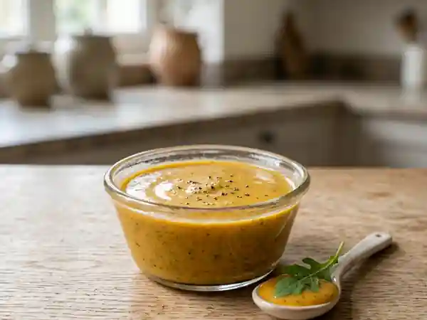 Vinaigrette Onctueuse au Jus de Légumes - Photo de présentation