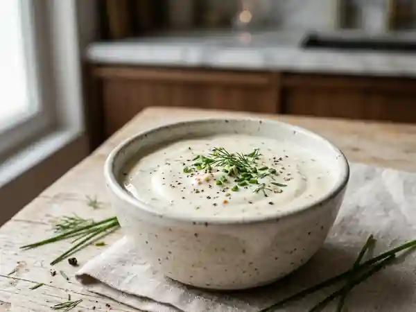Vinaigrette au Yaourt Crémeuse et Légère - Photo de présentation