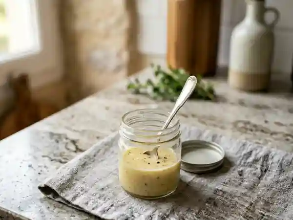 Vinaigrette légère maison facile et rapide - Photo de présentation