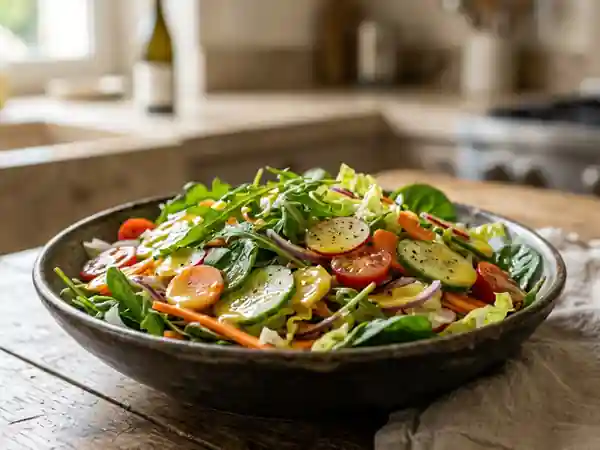 Vinaigrette Maison Parfaite pour Légumes Crus - Photo de présentation