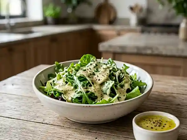 Vinaigrette Minceur Maison : Sauce Légère et Savoureuse - Photo de présentation