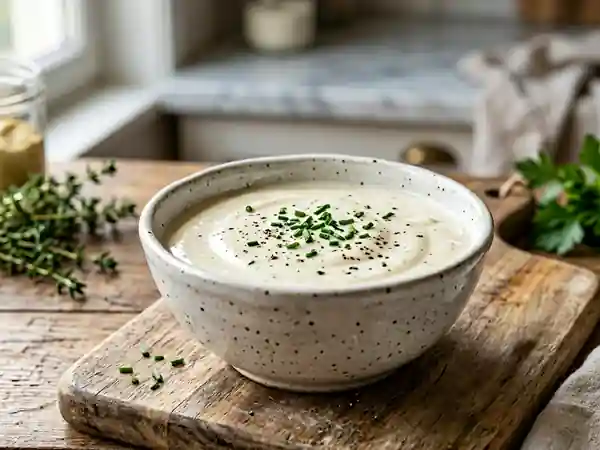 Vinaigrette veloutée au yaourt et citron - Photo de présentation