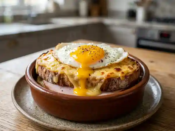 Welsh au Cheddar Coulant et Bière Blonde - Photo de présentation