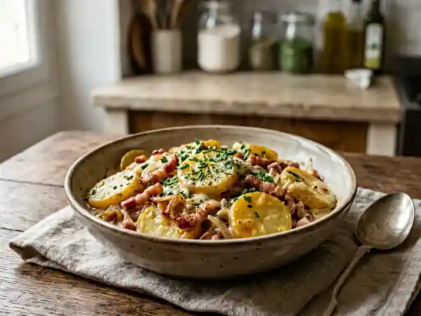 Ximenette Fondante aux Lardons et Crème - Photo de présentation