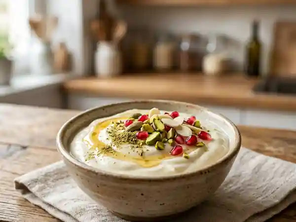 Yaourt indien onctueux cardamome et miel - Photo de présentation