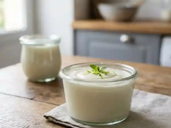 Yaourts onctueux au lait entier - Photo de présentation