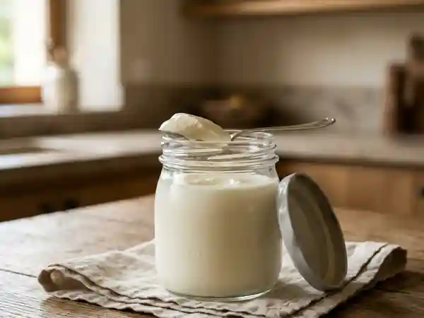 Yaourts onctueux au lait entier - Photo de présentation