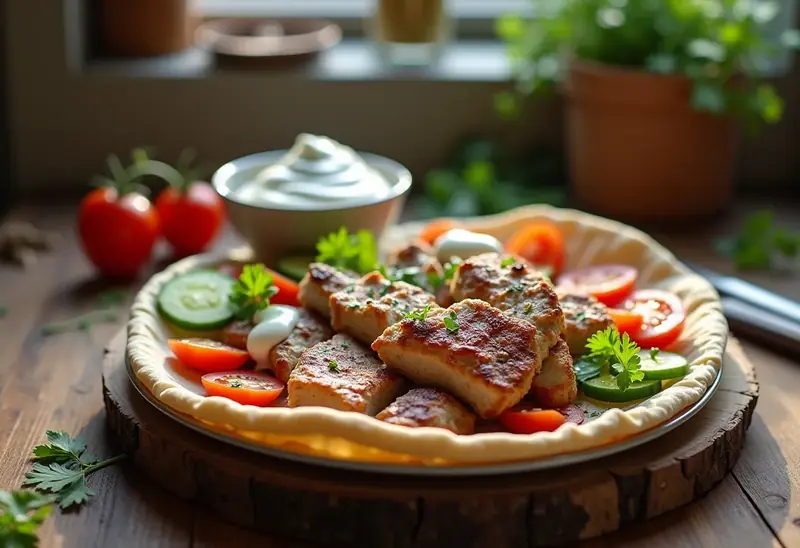 Chawarma Libanais Authentique : Recette Facile et Savoureuse
