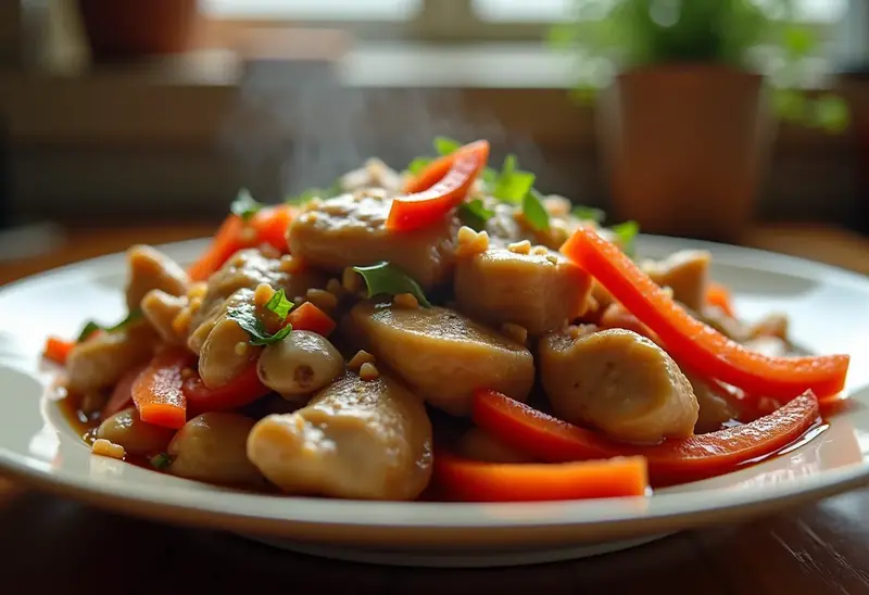 Chop Suey au Poulet ou Porc : Recette Facile et Savoureuse