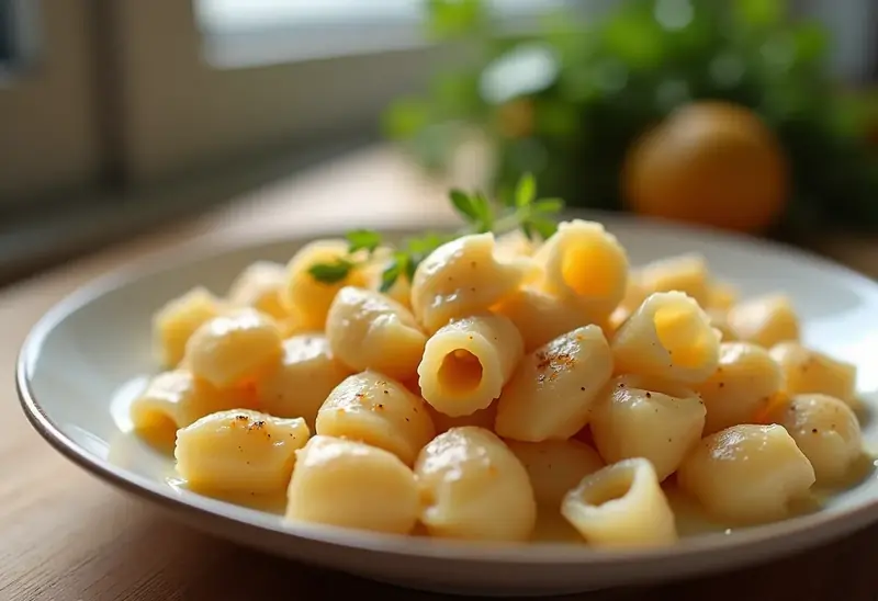 Coquillettes crémeuses au surimi : recette rapide et gourmande