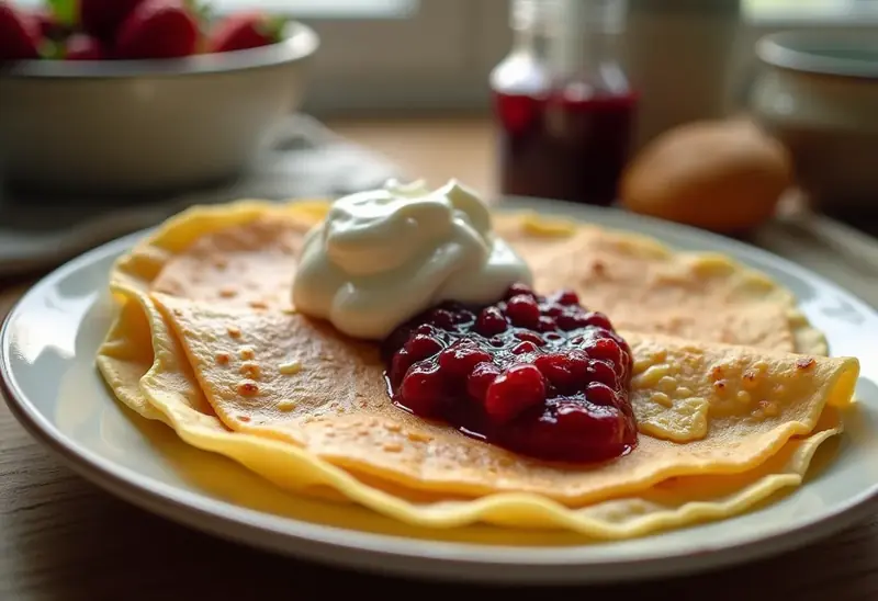 Crêpes Chaud-Froid Gourmandes : Recette Facile et Rapide