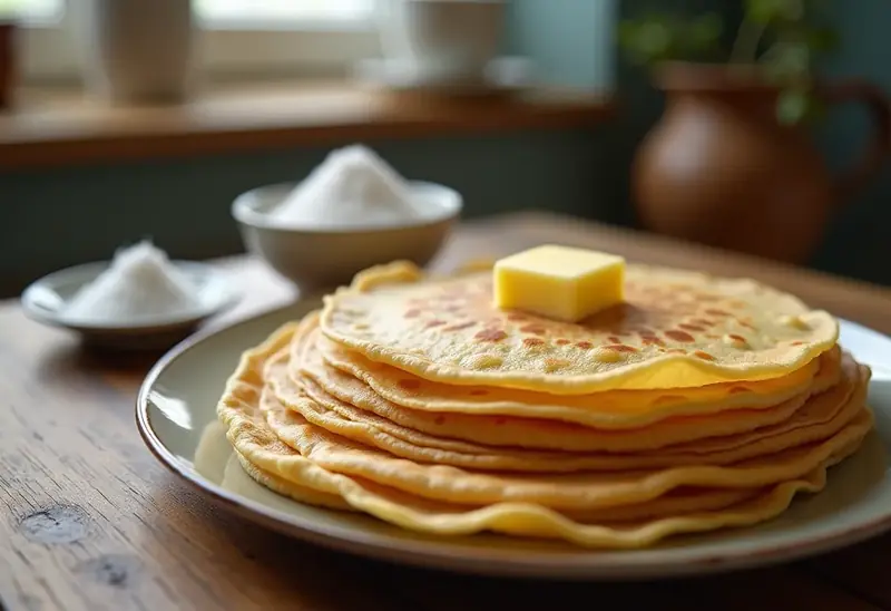 Crêpes faciles et rapides pour un petit déjeuner gourmand