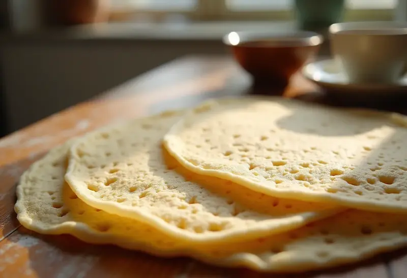 Crêpes légères et moelleuses au lait entier : recette facile et rapide
