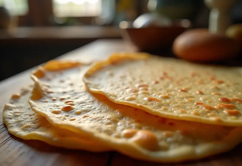 Crêpes marocaines traditionnelles moelleuses et savoureuses