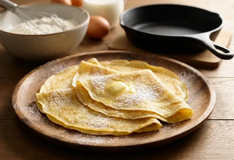 Crêpes Vonnassiennes Gourmandes : Recette Traditionnelle et Facile