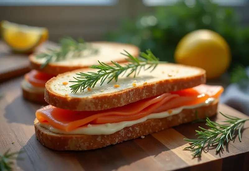 Croque au saumon fumé gourmand et facile