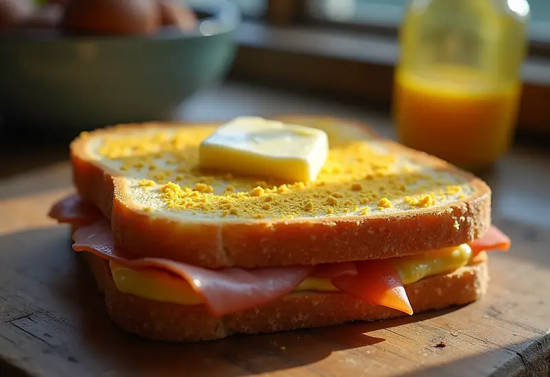 Croque Curry au Carré Frais : Recette Facile et Gourmande