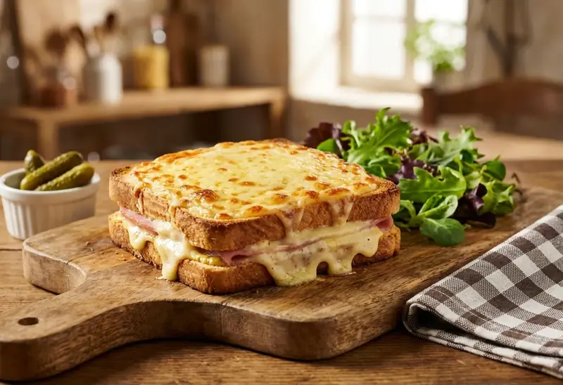 Croque-monsieur à la crème onctueuse : recette facile et gourmande