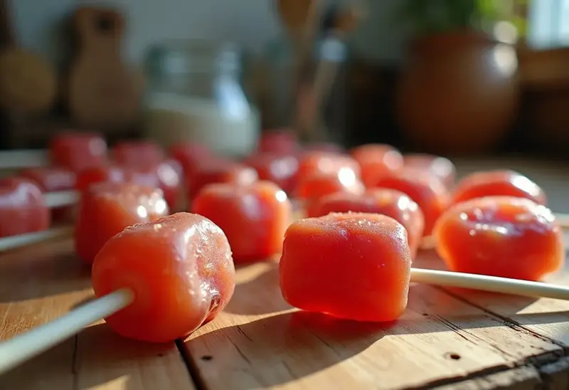Délicieuses Niniches Maison : Recette Traditionnelle de Sucettes Caramélisées