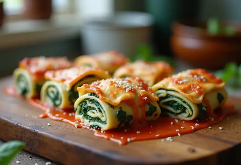 Délicieux Roulés de Lasagnes au Carré Frais : Recette Facile et Gourmande