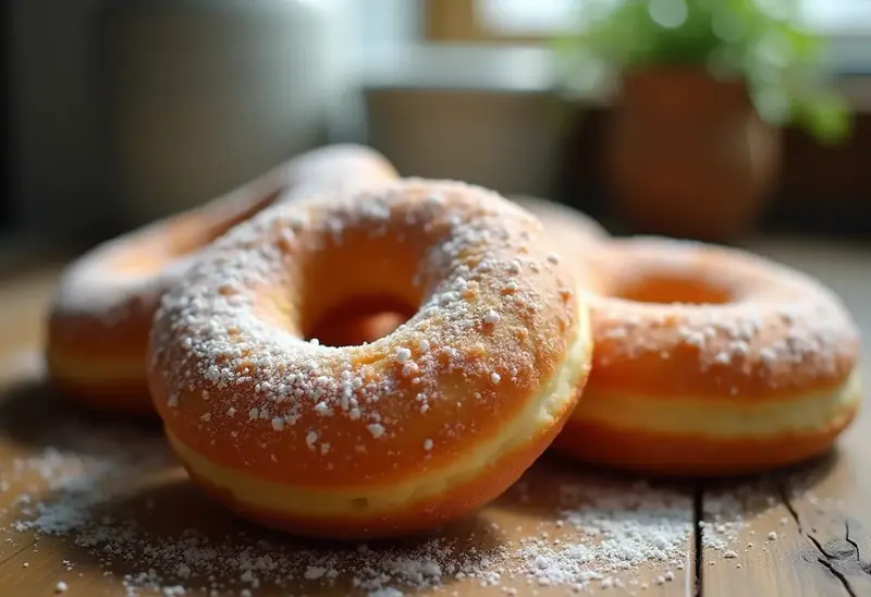 Donuts moelleux américains faits maison