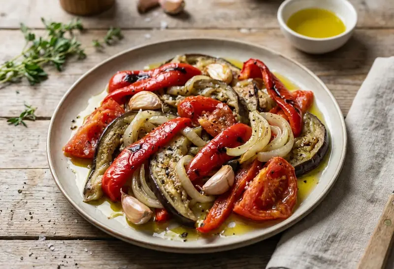 Escalibada Catalane : Légumes Grillés Authentiques de Catalogne