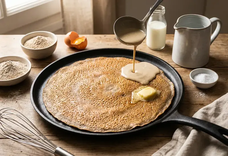Galette bretonne géante traditionnelle : recette facile et savoureuse